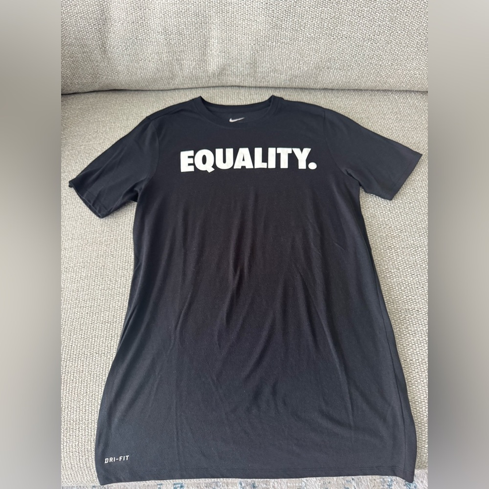 Nike Black Equality Short Sleeve Tee